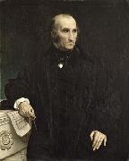 Victor Mottez Portrait of Charles Benvignat,